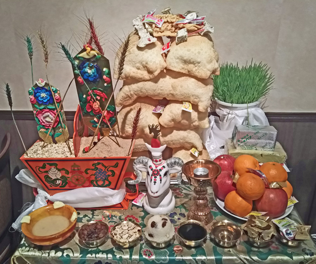 チベットの仏壇